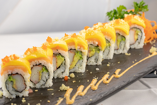 Maki sushi rolls