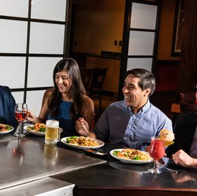 private event teppanyaki table