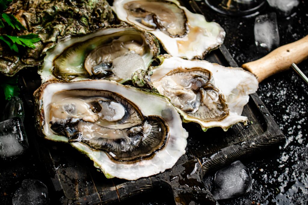 Oysters as Japanese Seafood