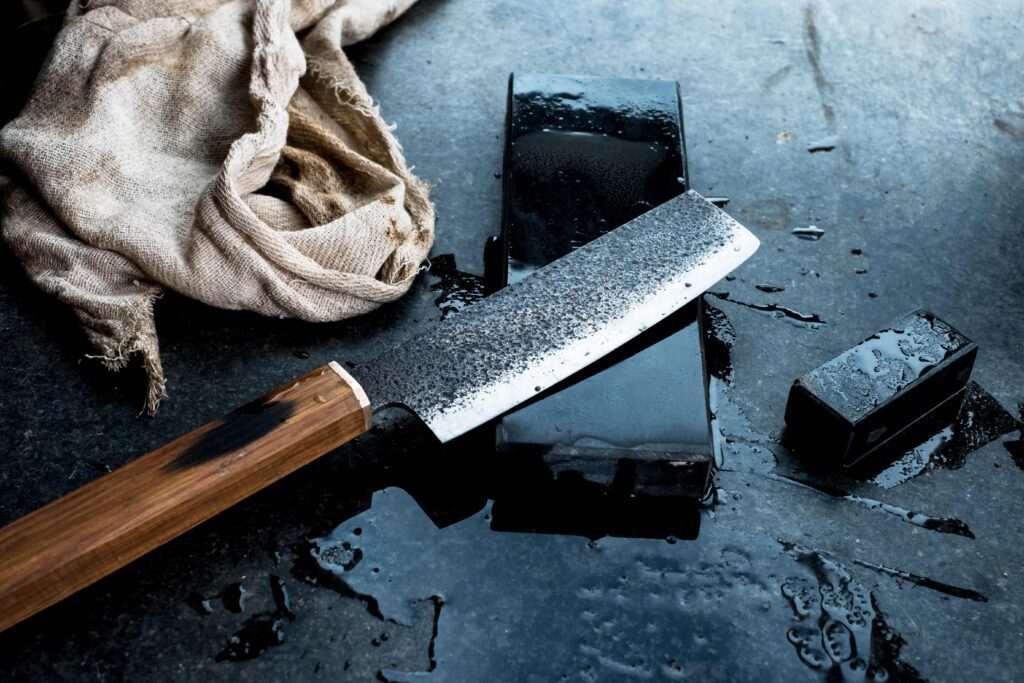 Knife skills are essential to proper teppanyaki chef training