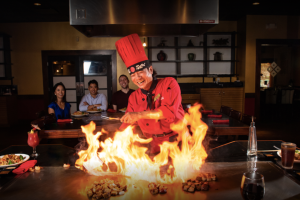 Kobé Japanese Steakhouse hibachi experience